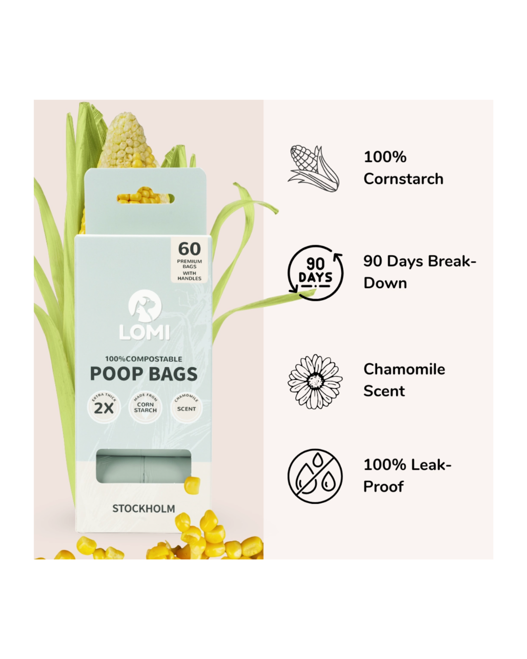 LOMI poop bags