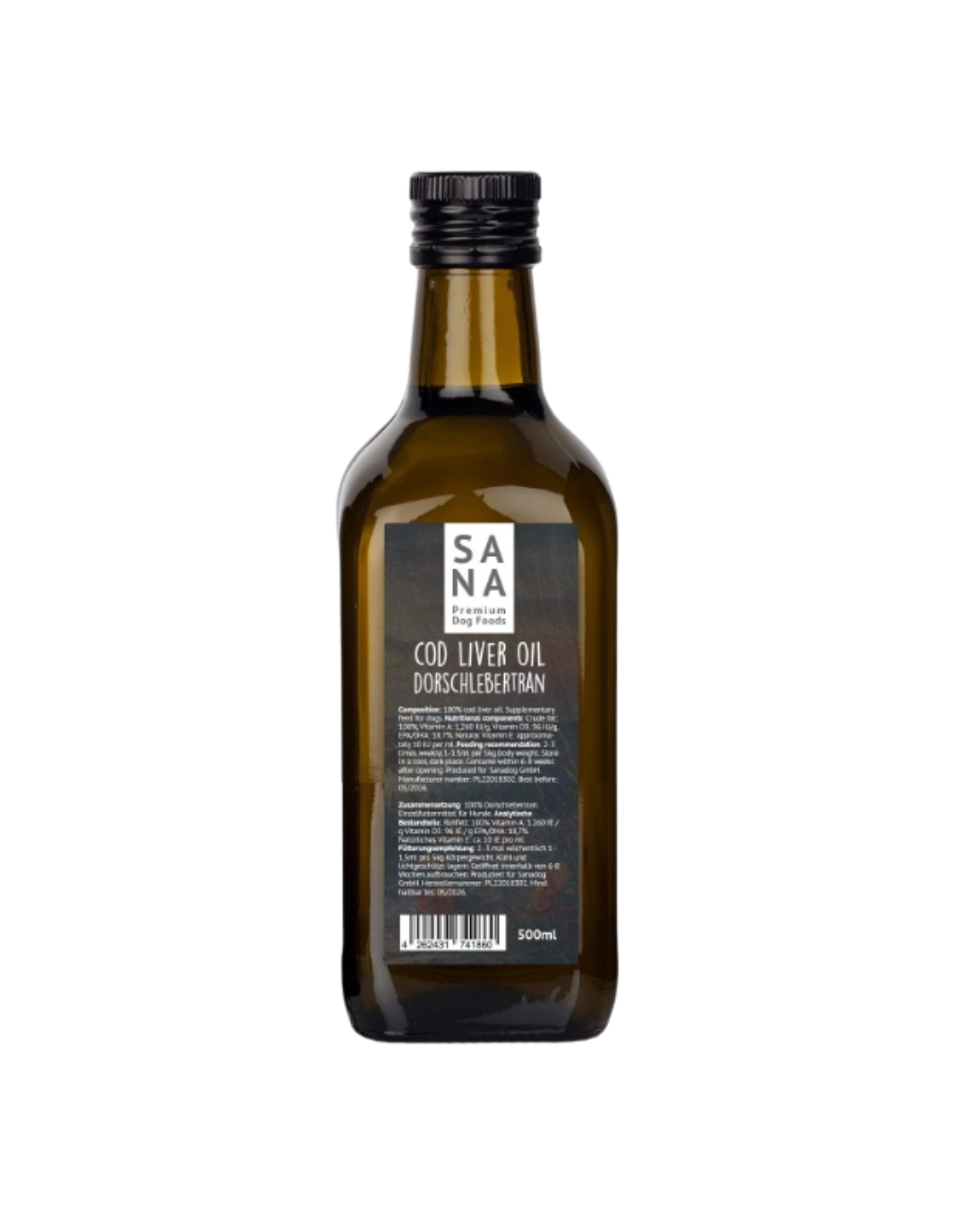 SANA torskeleverolje 500ml